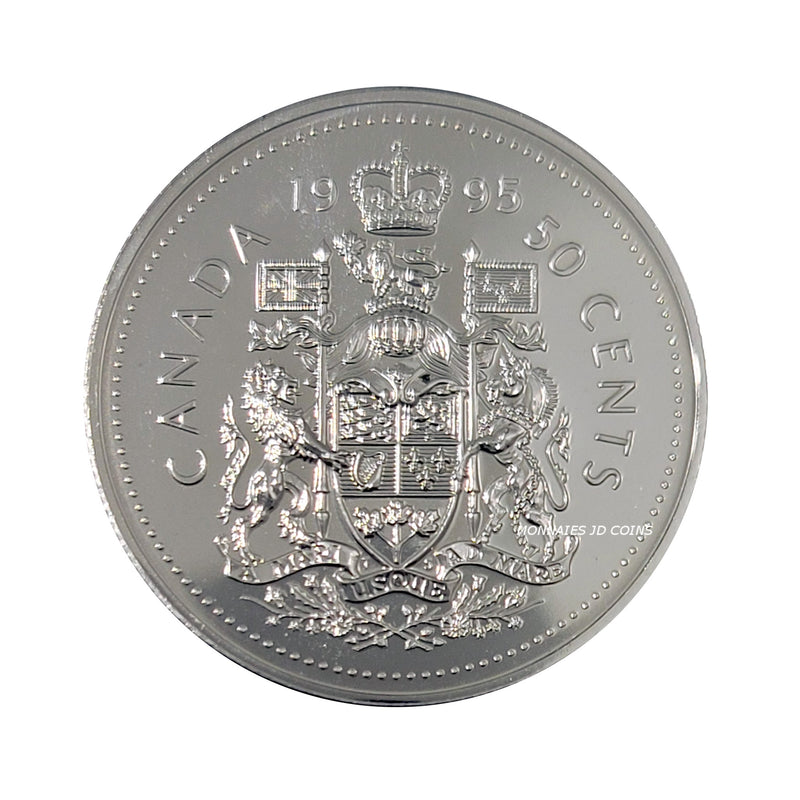 1995 Canada 50 Cents Specimen