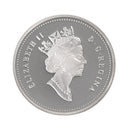 1996 Canada 25 Cents Sterling Silver Proof Coin
