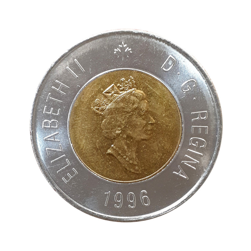 1996 Canada $2 Polar Bear Brilliant Uncirculated Coin MS-63