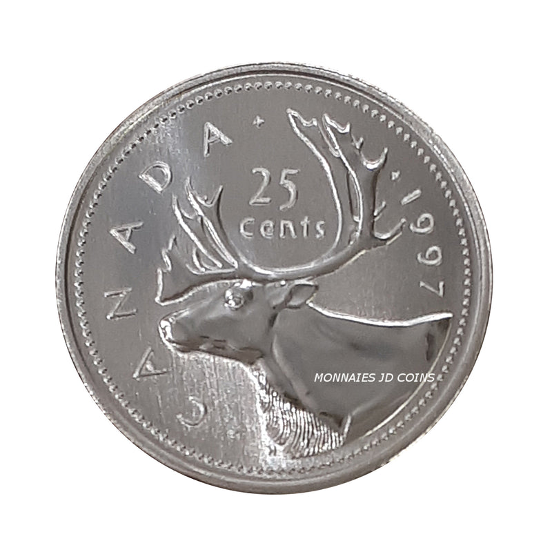 1997 Canada 25 Cents Specimen Coin