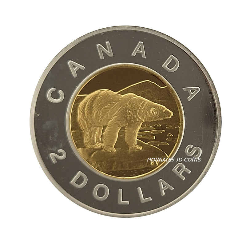 1997 Canada $2 Dollar Proof Silver Coin