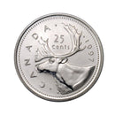 1997 Canada  25 Cents Proof Like