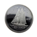1997 Canada 10 Cents Silver Proof