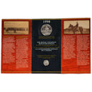 1998 Canada Dollar 125th Anniversary Of The R.C.M.P. Brillant Uncirculated Silver And Collector Pin Set