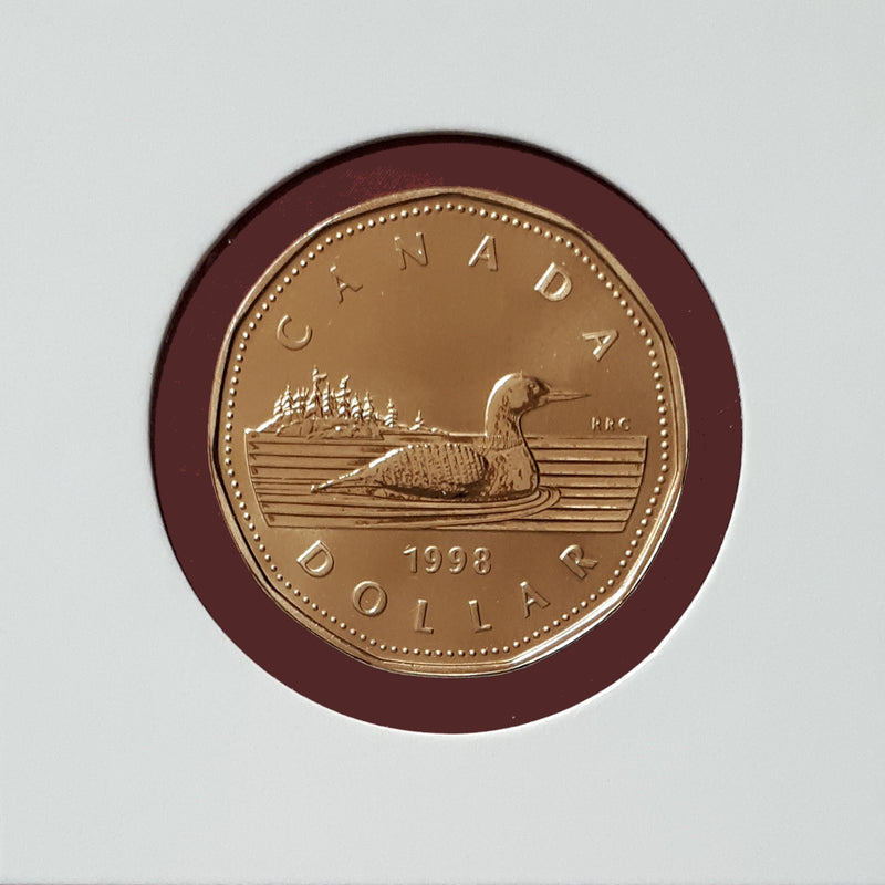 1998 Canada Loon Specimen Uncirculated Coin