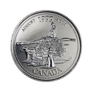 1999 Canada August 25 Cents BU (MS-63)