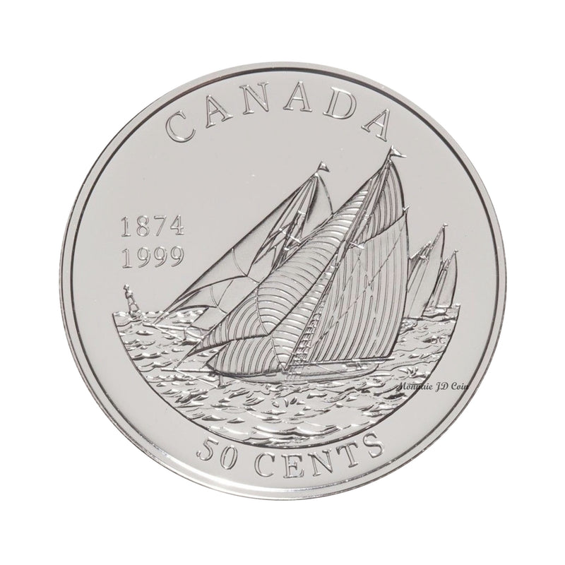 1999 Canada 50 Cents First International Yacht Race  Canada And U.S.A.