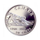 2000 Canada 50 Cents Introduction Of Curling To North America