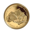 1999 Canada $100 Gold 14K 50th Anniversary of Newfoundland's Confederation with Canada (1999)