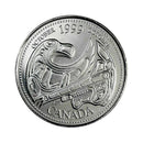 1999 Canada October 25 Cents BU (MS-63)