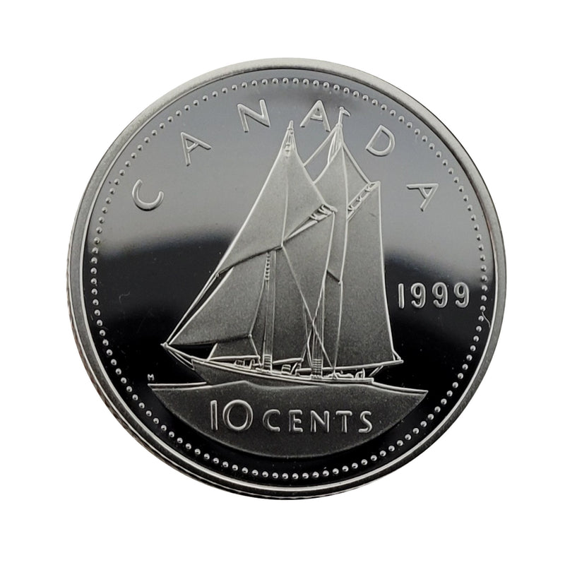 1999 Canada 10 Cents Silver Proof
