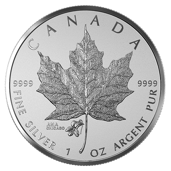 2015 Canada $5 1 oz. 99.99% Pure Silver SML Incuse (Bullion)