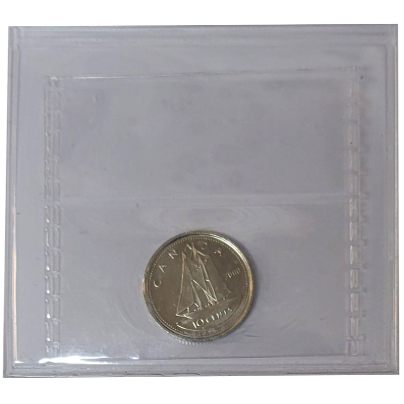2000P Canada 10 Cents ICCS Graded MS-65