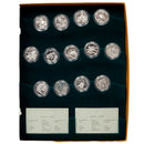 2001 / 2003 Canada 50 Cents Festivals Of Canada 13 Coin Set Sterling Silver