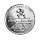 2001 Canada 50 Cents Festivals Of Canada Toonik Tyme Sterling Silver