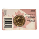 2001 Canada Loon Dollard Proof Like Coin In Card