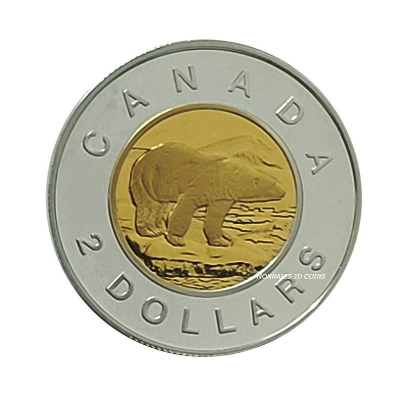 2001 Canada $2 Dollar Proof Silver Coin