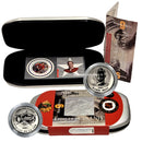 2001 NHL All-Stars Bobby Hull - Stamp and Medallion Set