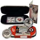 2001 NHL All-Stars Terry Sawchuk - Stamp and Medallion Set