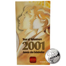 2001 Canada 10 Cents Volunteer Sterling Silver