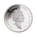 2002 Canada $15 Sterling Silver Coin - Year of the Horse