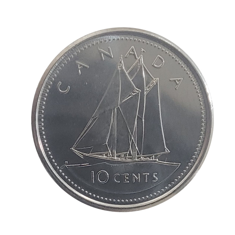 2002P Canada 10 Cents Brillant Uncirculated (MS-63)