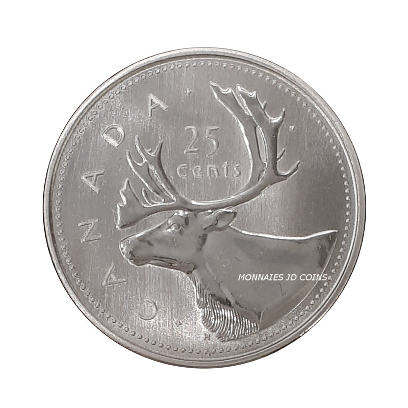 2002P Canada 25 Cents Specimen Coin