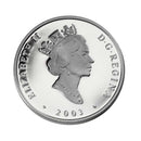 2003 Canada $20 Natural Wonders Canadian Rockies Hologram Pure Silver(No Tax)