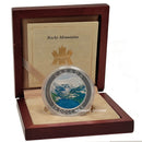 2003 Canada $20 Natural Wonders Canadian Rockies Hologram Pure Silver(No Tax)