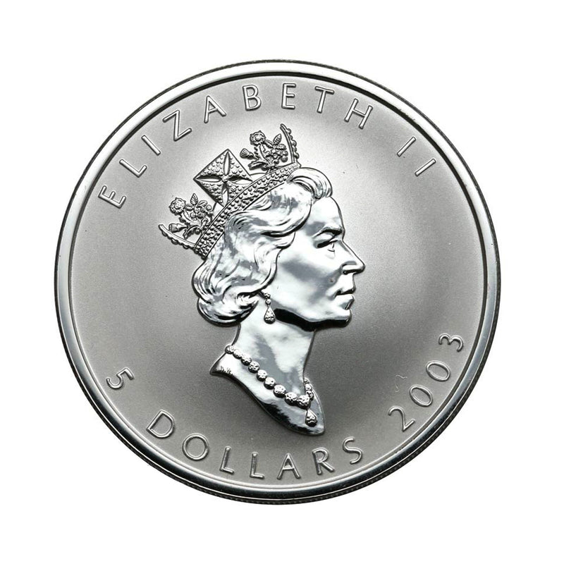 2003 Canada $5 Good Fortune 99.99% Fine Silver Coin ( No Tax )