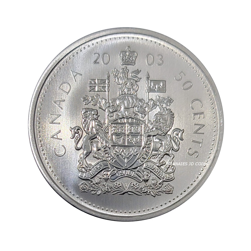 2003P Old EffigyCanada 50 Cents Specimen