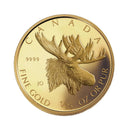 2004 Canada 50 Cent  Moose 1/25oz. 9999 Pure Gold (No Tax)