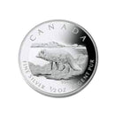 2004 Canada Arctic Fox .9999 Silver 4 Coin Fractional Set (No Tax)