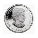2004 Canada $20 Natural Wonders Series - Hopewell Rocks Fine Silver Coin (No Tax)