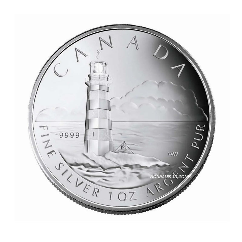 2004 Canada $20 Sambro Island  Lighthouse Collection 1oz Fine Silver