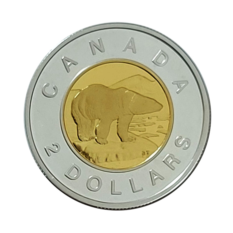 2004 Canada $2 Dollar Proof Silver Coin