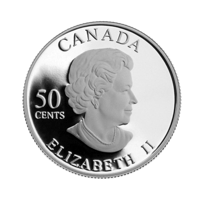 2005 Canada 50 cent Butterfly of Canada Monarch Sterling Silver