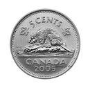 2005P Canada 5 Cents Specimen