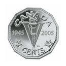 2005 VE Day Canada 5 Cents Silver Proof