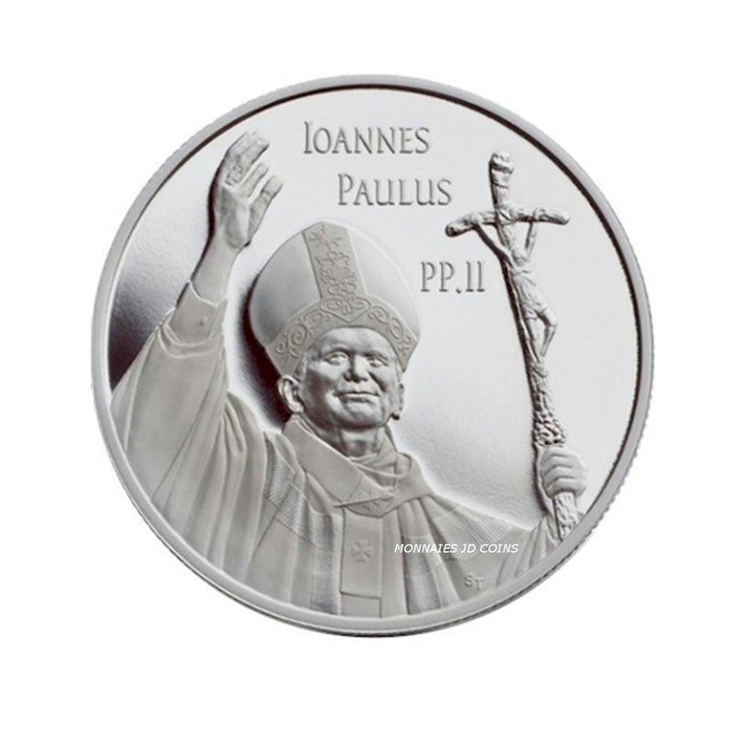 2005 Canada $10 Pope John Paul II Commemorative Fine Silver Coin  (No Tax)