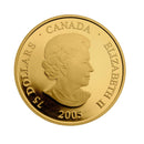 2005 Canada $75 Pope John Paul II Commemorative 10 Karat Gold Coin