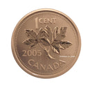 2005P Canada 1 Cent Specimen