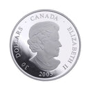 2005 Canada $30 Totem Pole Sterling Silver Coin