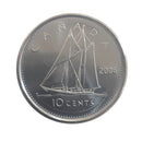 2006 Logo Canada 10 Cents Brillant Uncirculated (MS-63)