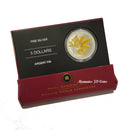 2006 Canada $5 Coloured Maple Leaf Fine Silver Coin ( No Tax )