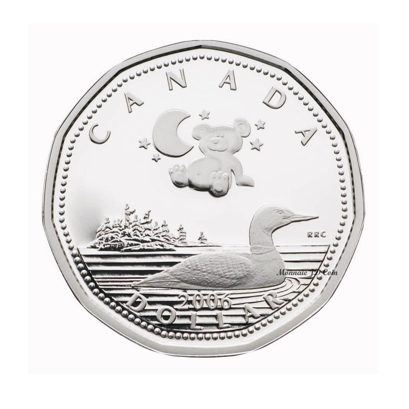 2006 Canada Loon Baby Lullaby Silver Proof Coin