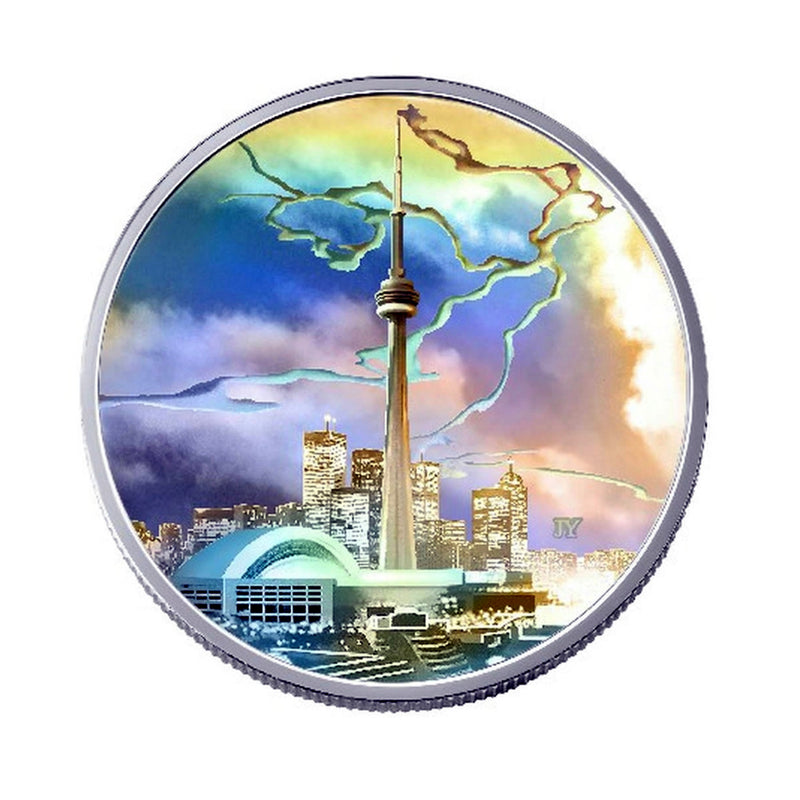 2006 Canada $20 Architectural Treasures CN Tower Fine Silver Coin (No Tax)
