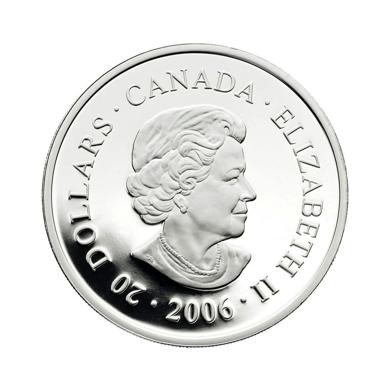 2006 Canada $20 Architectural Treasures CN Tower Fine Silver Coin (No Tax)