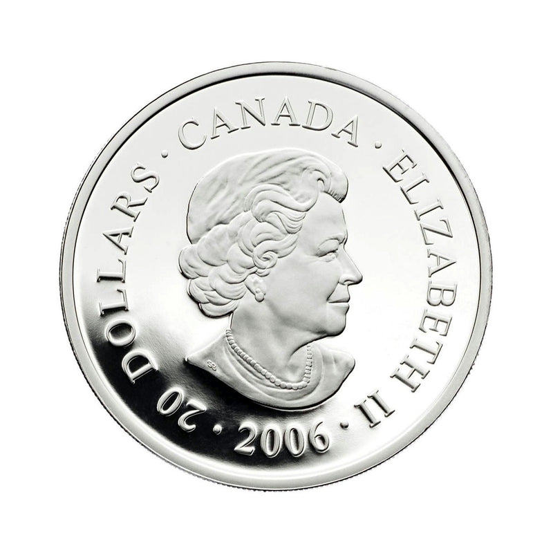 2006 Canada $20 Architectural Treasures Notre Dame Basilica Fine Silver Coin (No Tax)