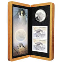 2006 Canada $5 Canadian Wildlife Series Peregrine Falcon And Nestlings Fine Silver Coin & Stamps